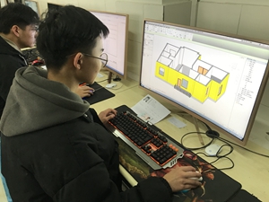 瀘縣建校舉行第二批建筑信息模型（BIM）職業(yè)技能等級(jí)證書考試